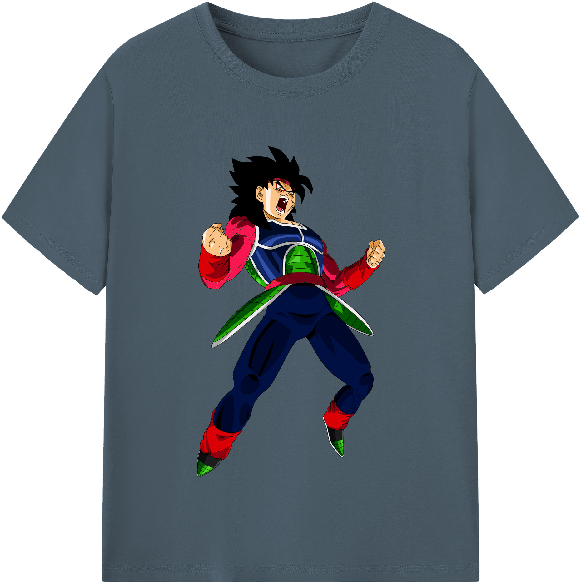 （画像用） ドラゴンボール バーダック DRAGON BALL Burdock 綿100％半袖Tシャツ（フロントプリント）